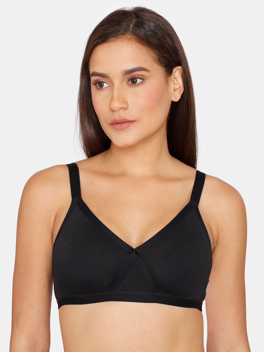 Buy Zivame Pink Non-Padded & Non-Wired Seamless Bra - Bra for