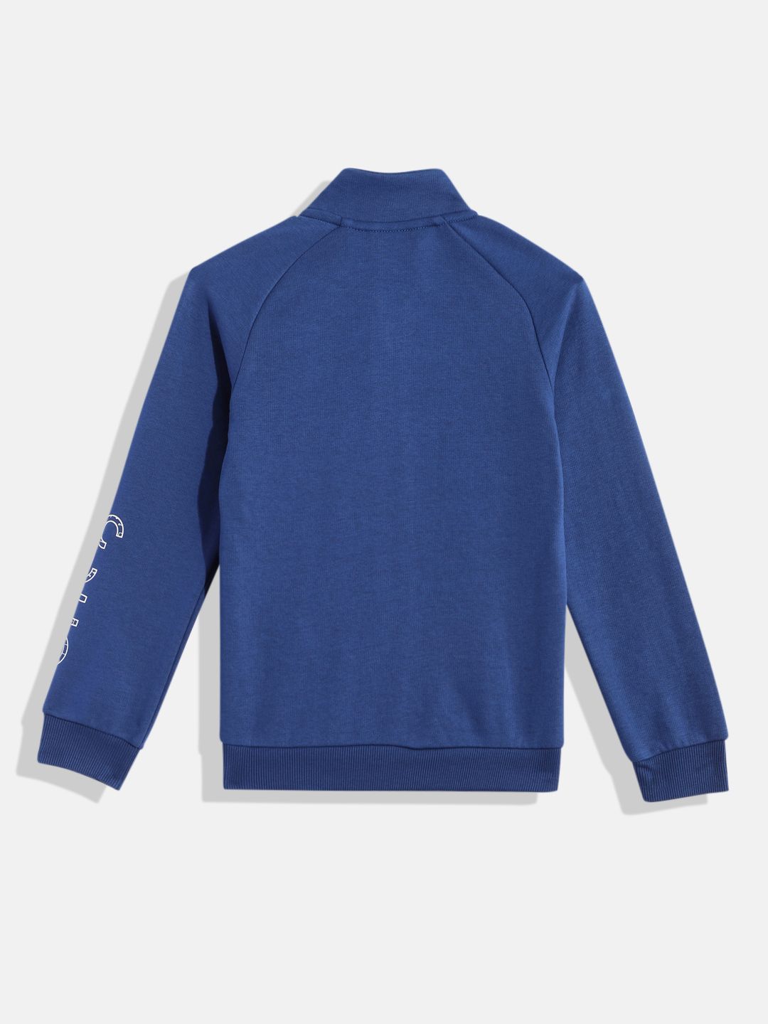 Buy one8 x PUMA Boys Blue Solid Knitted Virat Kohli Logo Regular