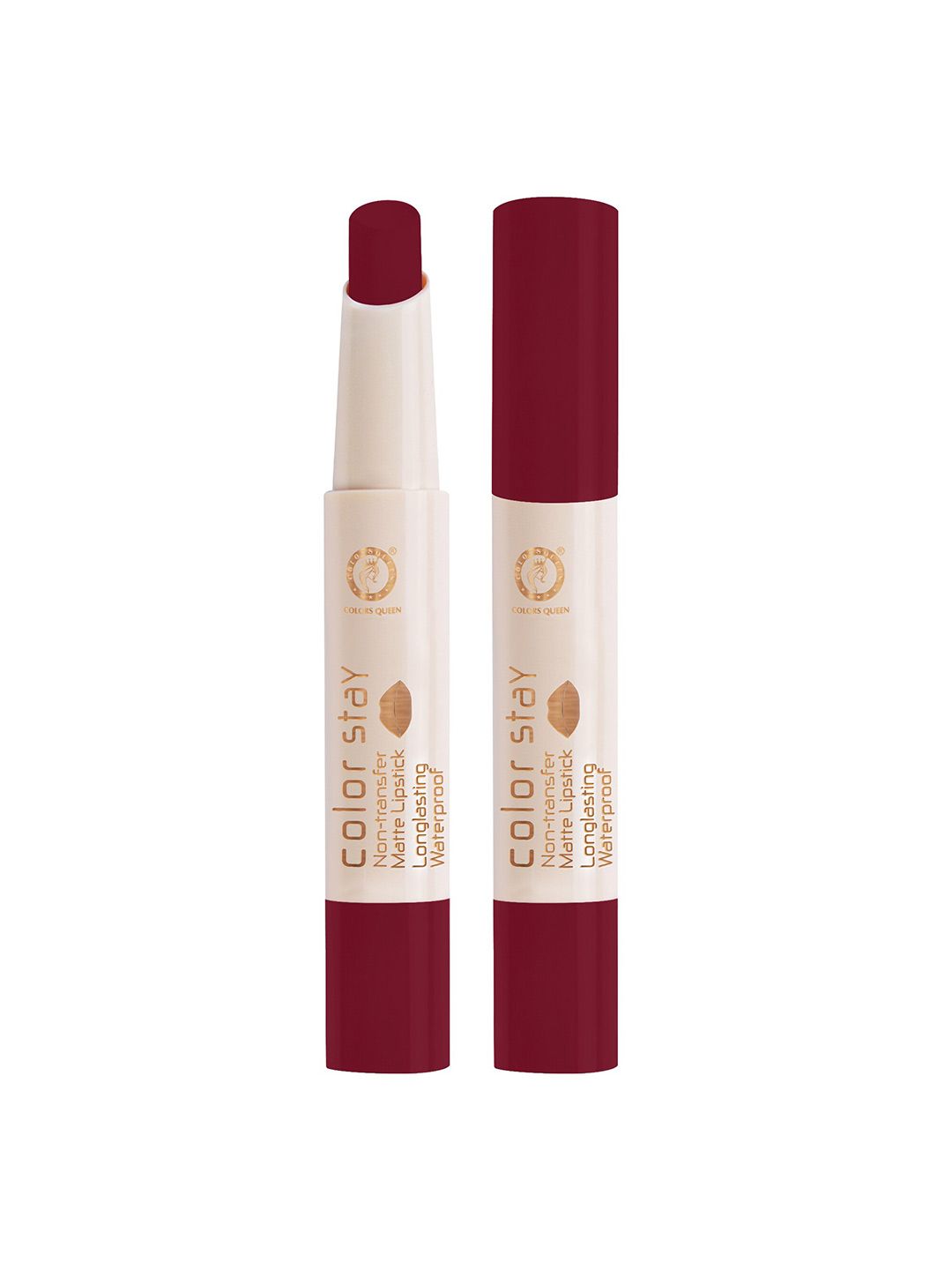 Colors Queen Colors Stay Non Transfer Matte Lipstick - Sexy Red - 4 g Price in India