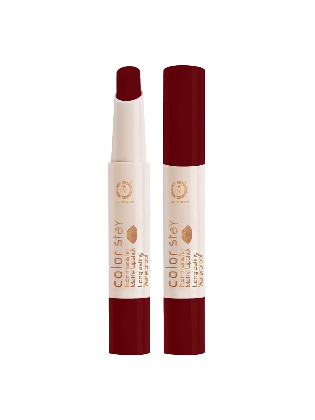 Colors Queen Colors Stay Non Transfer Matte Lipstick - Bridal Maroon - 4 g Price in India