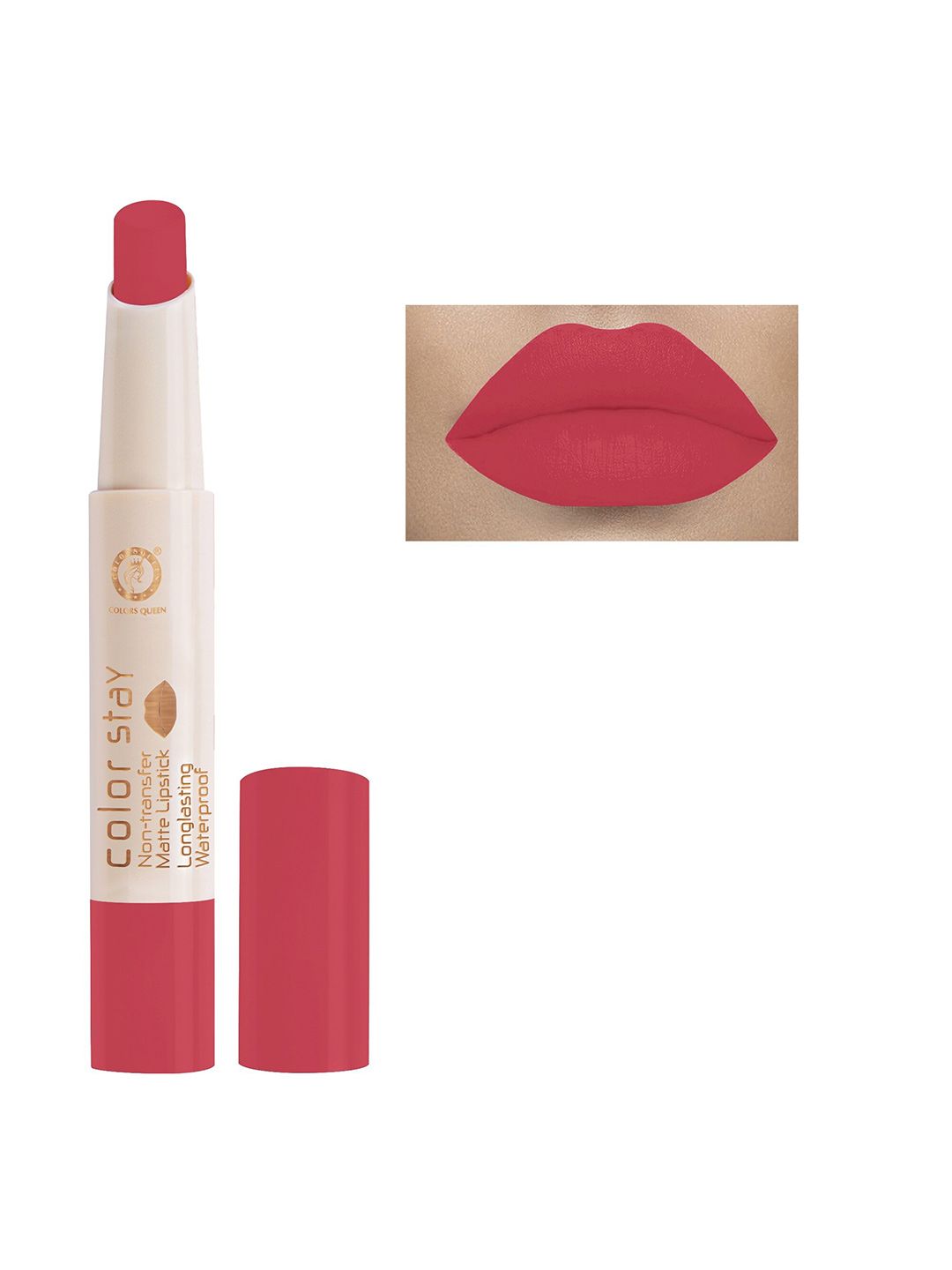 Colors Queen Colors Stay Non Transfer Matte Lipstick (Marry) Price in India