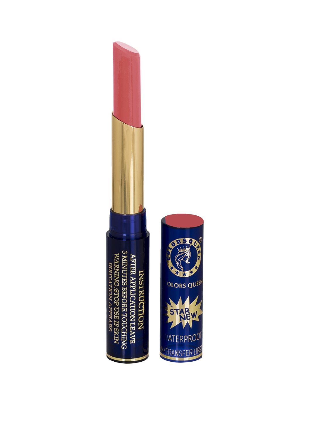 Colors Queen Love Peach Non-Transfer Lipstick- 818 Price in India