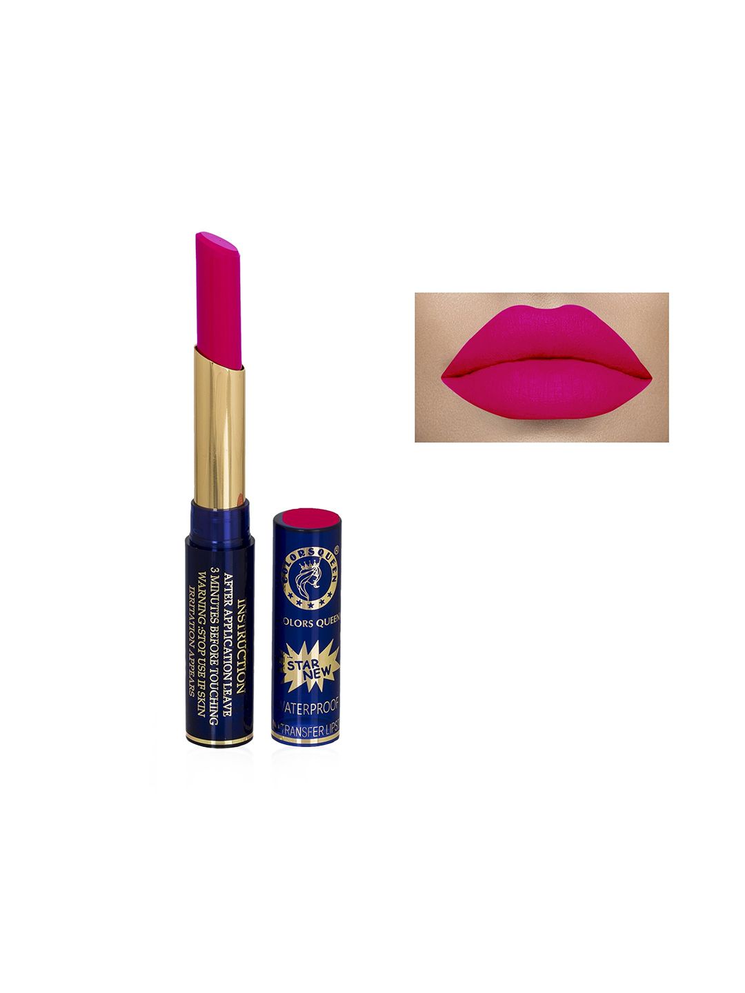 Colors Queen Women Peach Matte Lipstick Price in India