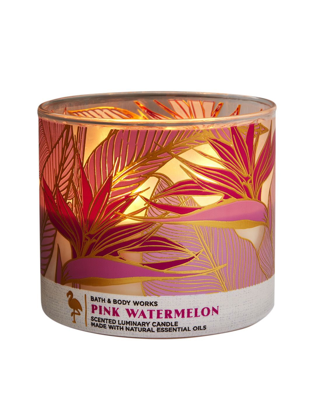 Bath & Body Works Pink Watermelon 3-Wick Candle - 411 g Price in India
