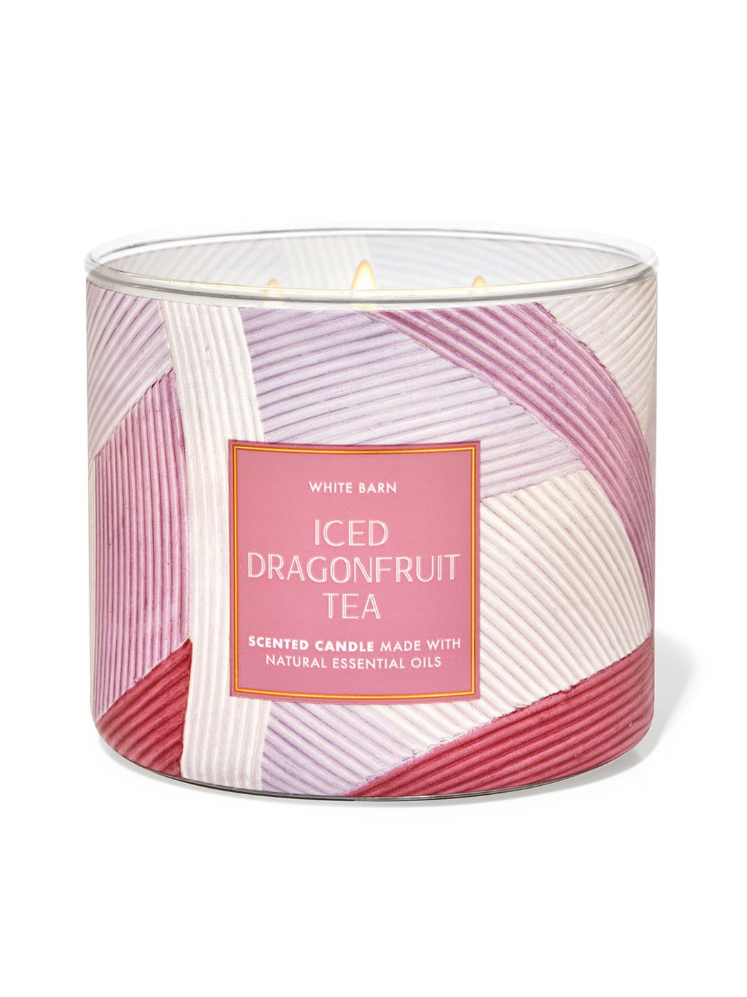 Bath & Body Works Iced Dragonfruit Tea 3-Wick Scented Candle - 411 g Price in India
