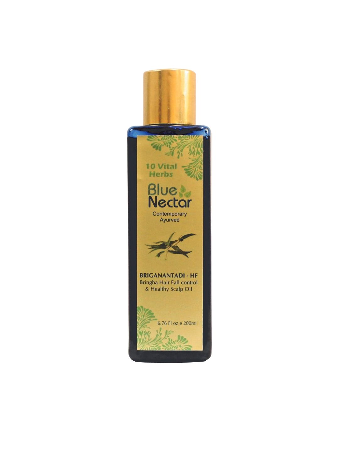 Blue Nectar  Briganantadi Hair Fall Control & Healthy Scalp Oil 200ml Price in India