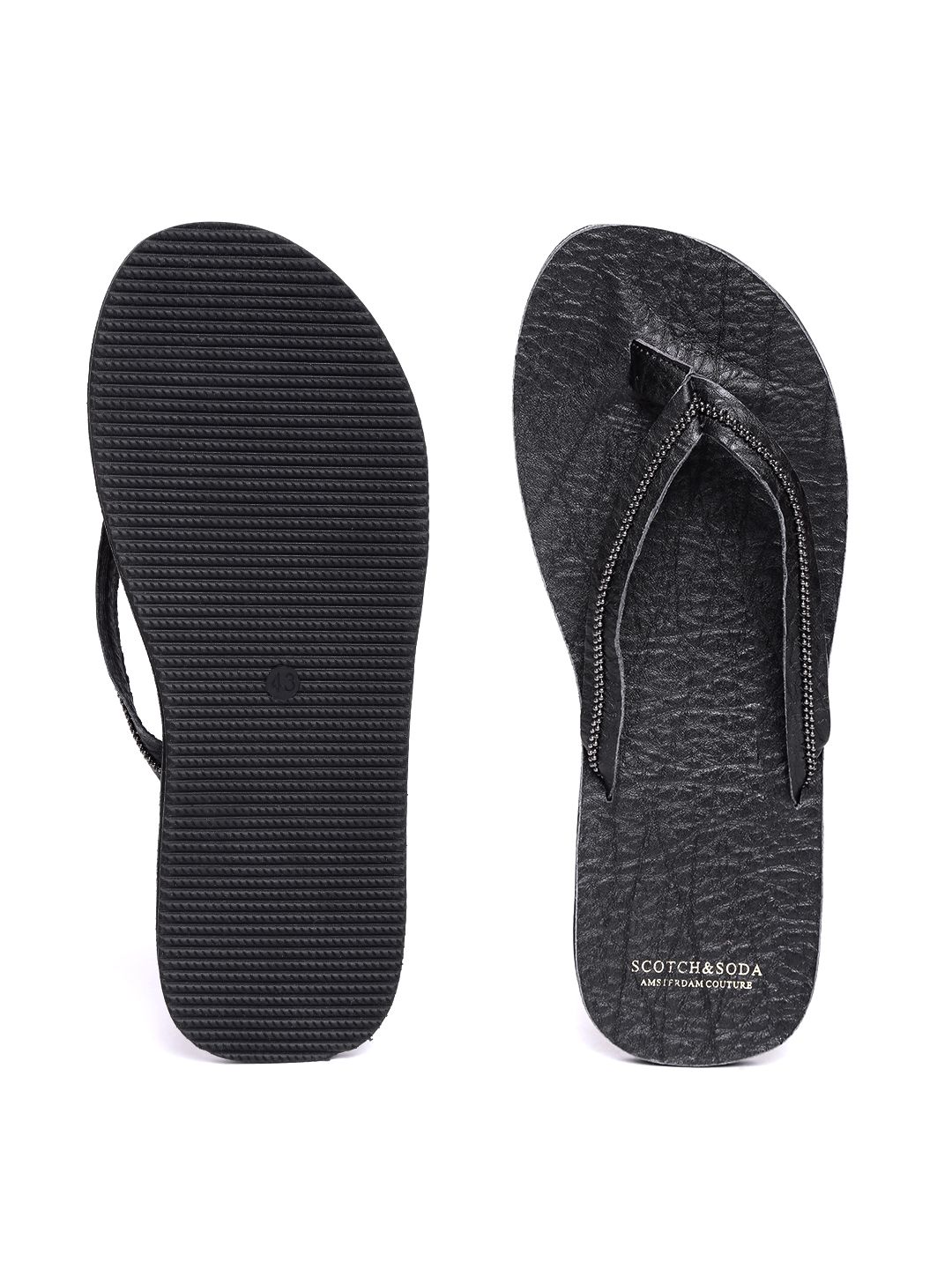Scotch & Soda Black Men\'s Sandals Men main image 4