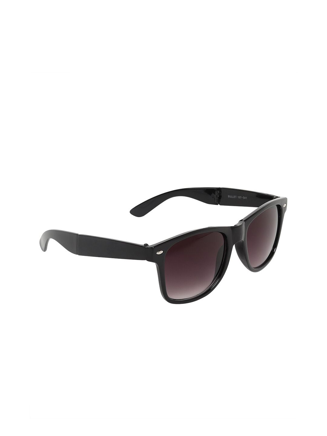 CRIBA Unisex Grey Lens & Black Wayfarer Sunglasses with UV Protected Lens Price in India