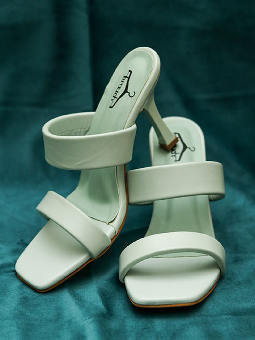 Brauch Sea Green Block Gladiators with Buckles Price in India