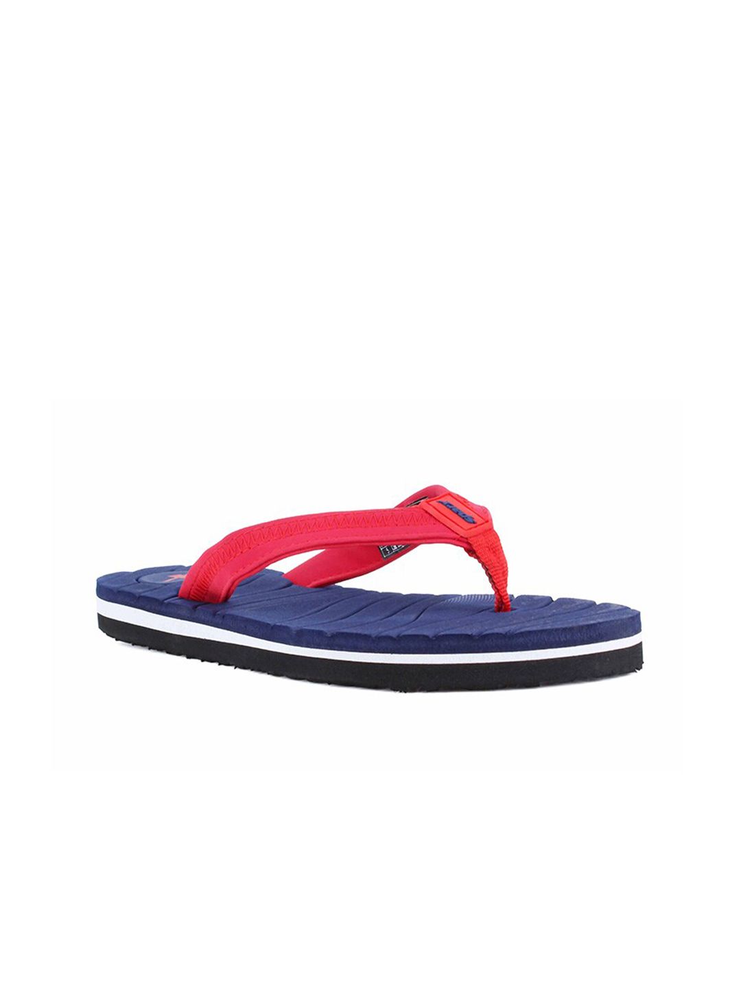 Sparx Women Navy Blue & Red Thong Flip-Flops Price in India