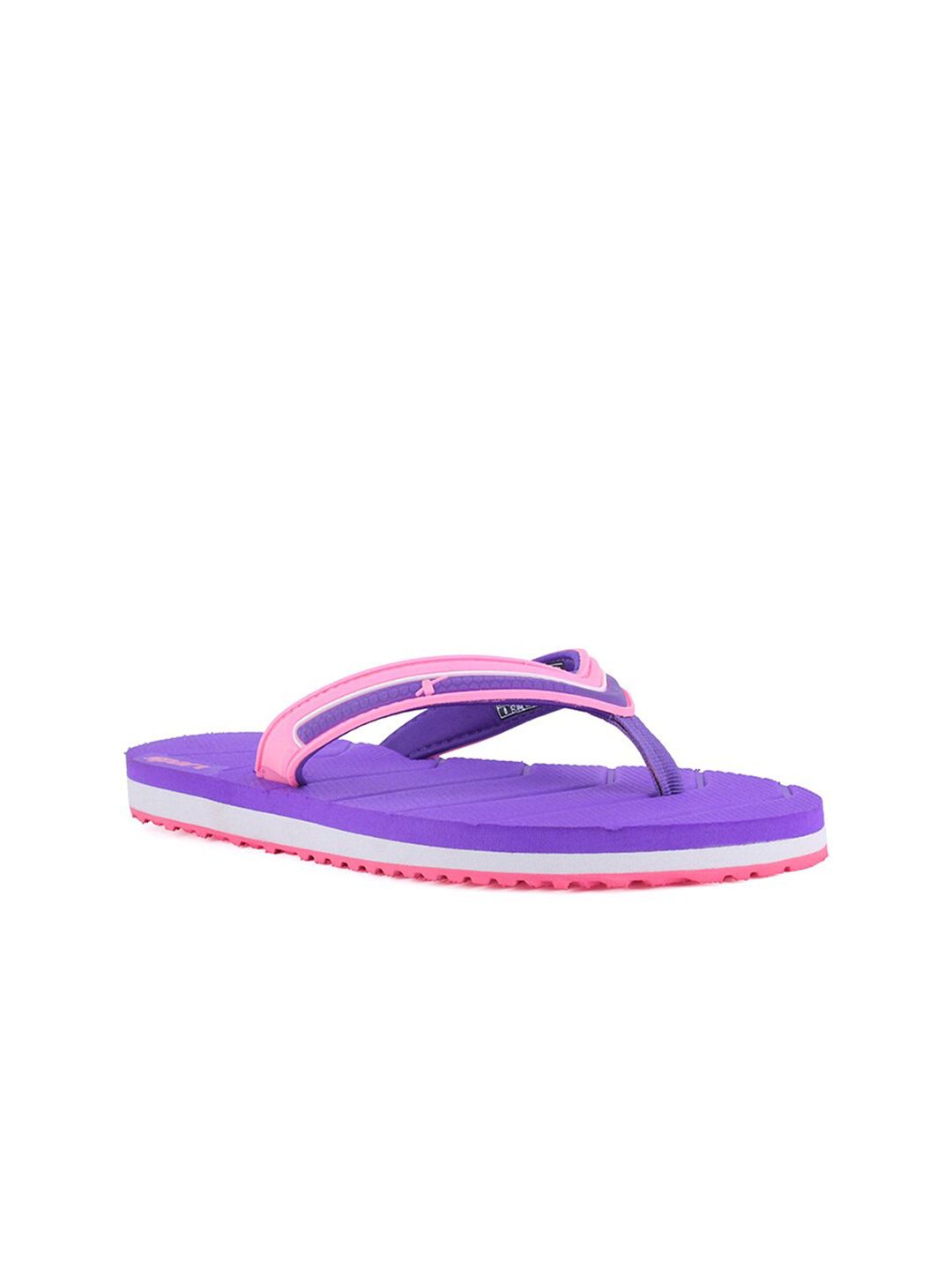 Sparx Women Purple & Pink Thong Flip-Flops Price in India