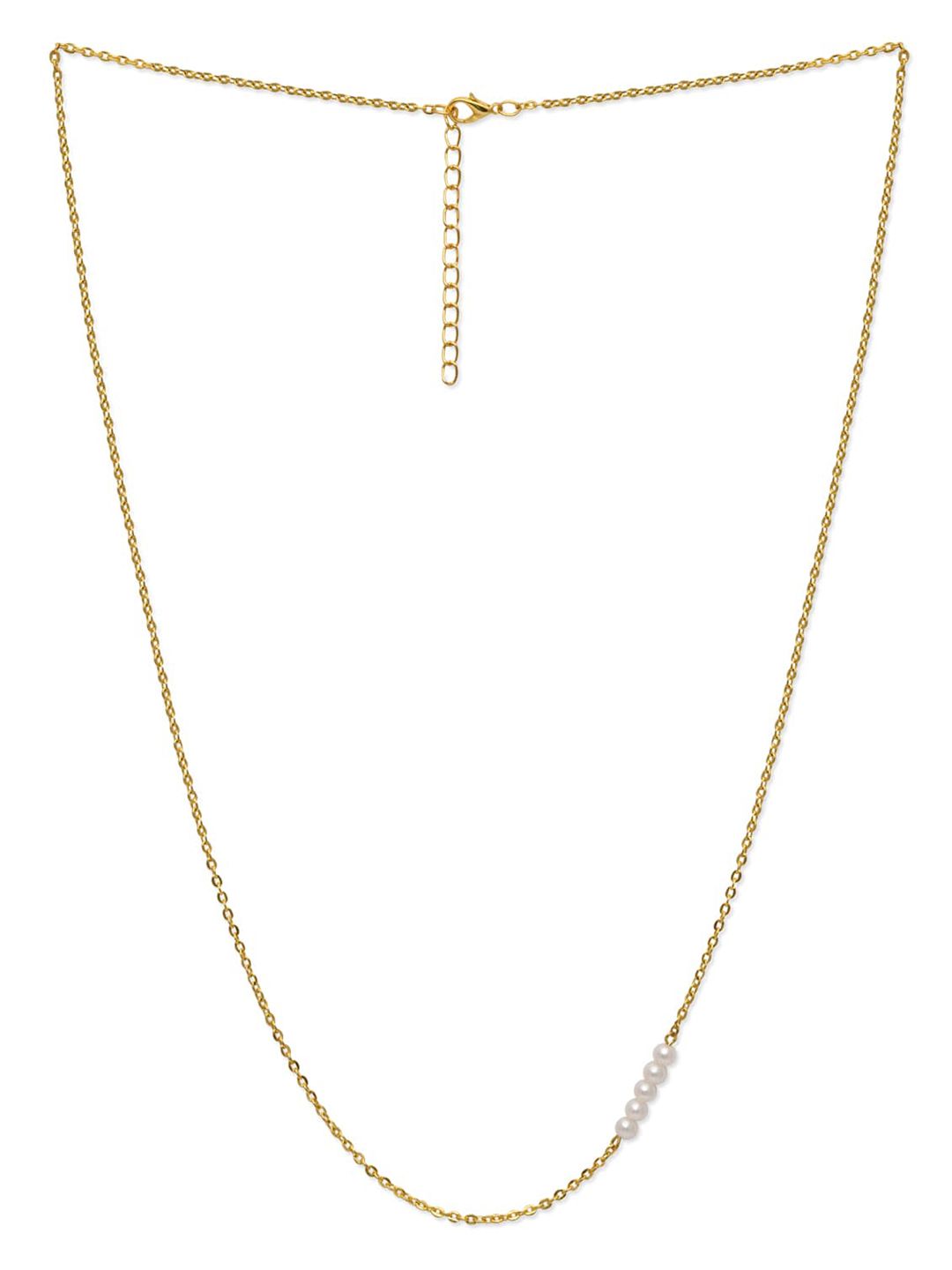 FemNmas Gold-Toned Gold-Plated Chain Price in India