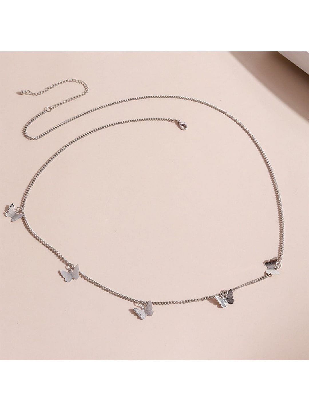 FemNmas  Women Silver-Plated Chain for Waist Price in India