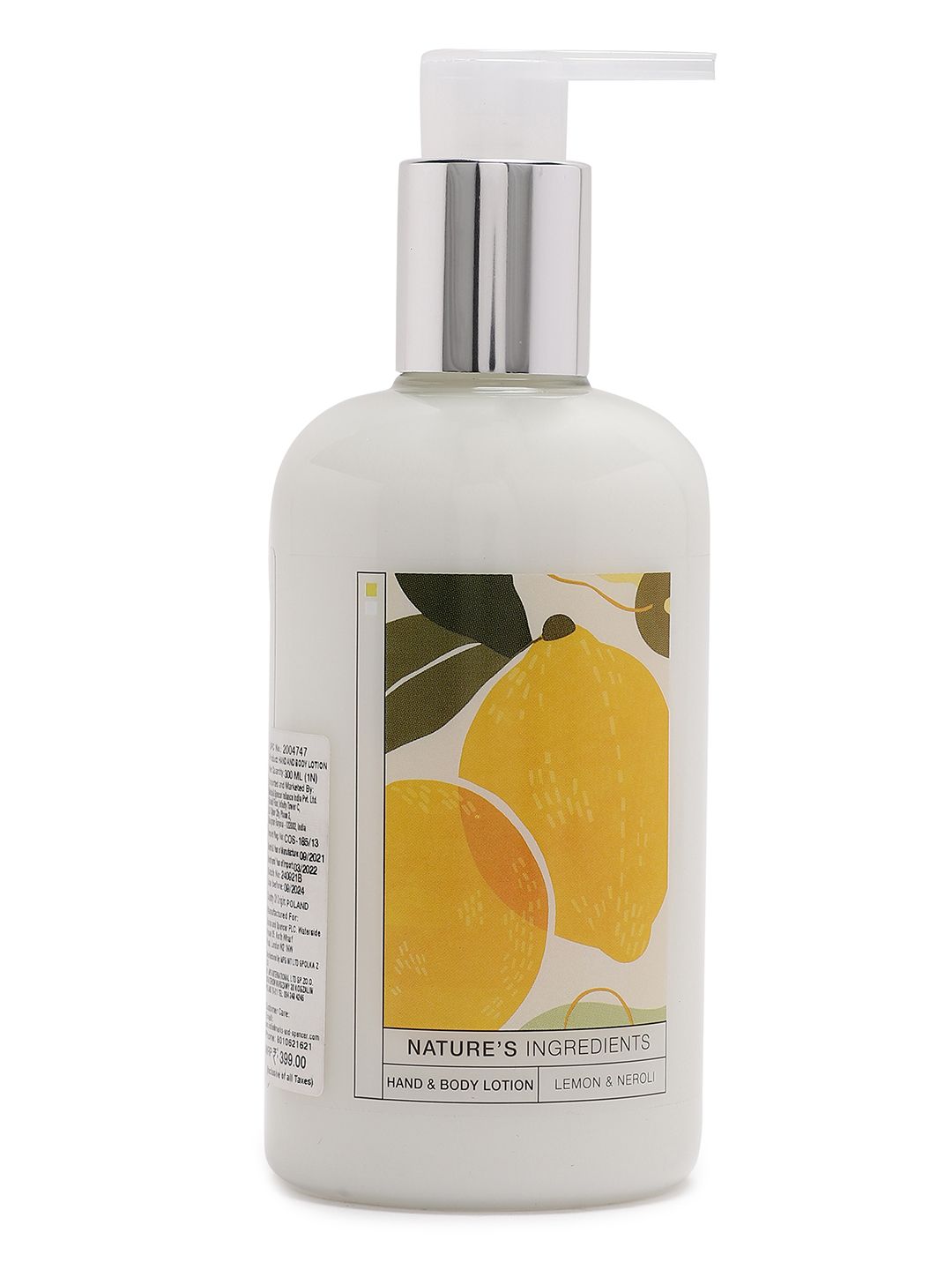 Marks & Spencer Natures Ingredients Lemon & Neroli Hand & Body Lotion - 300ml