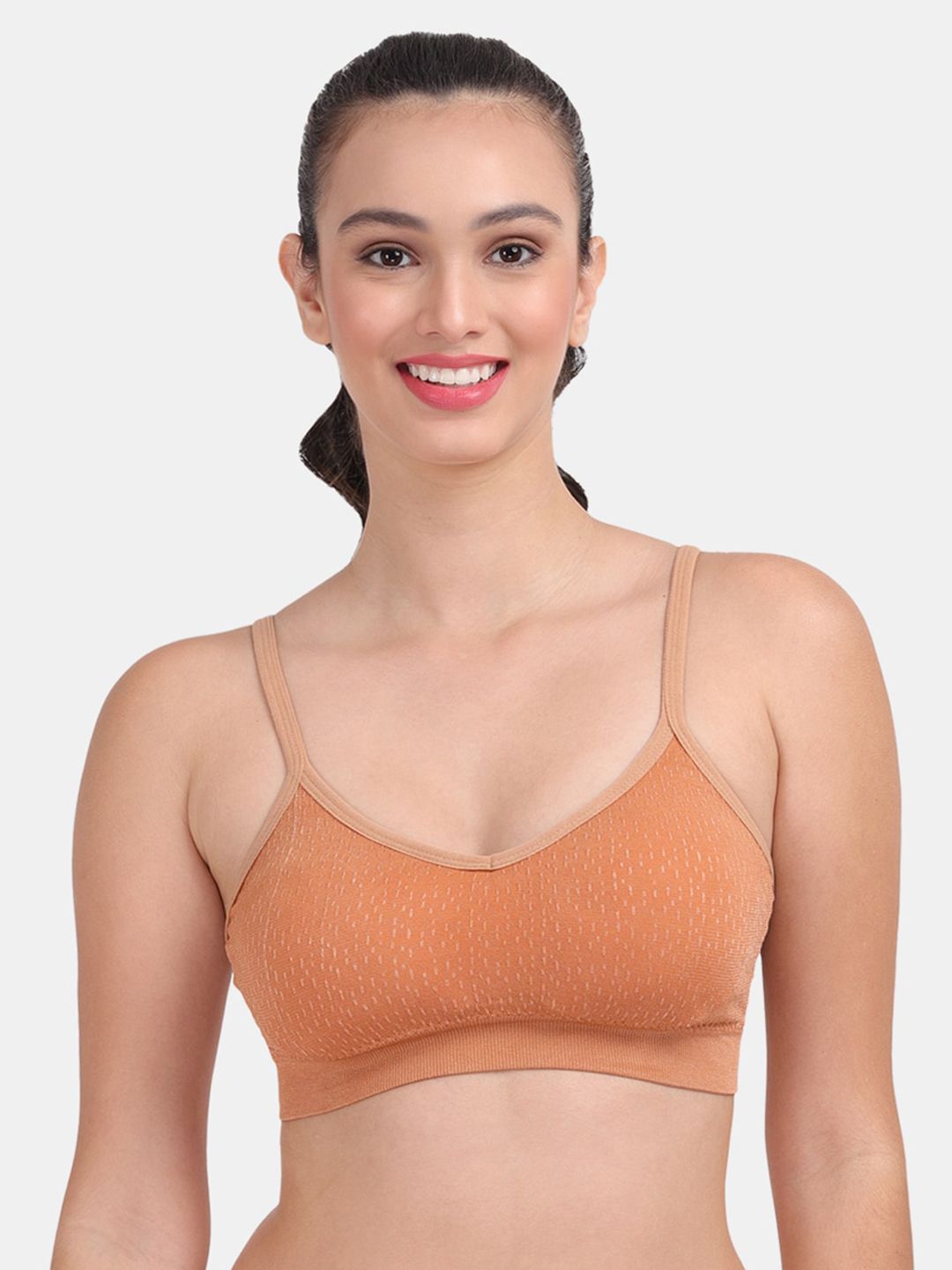 Amour Secret Rust Lightly Padded Bra Price in India