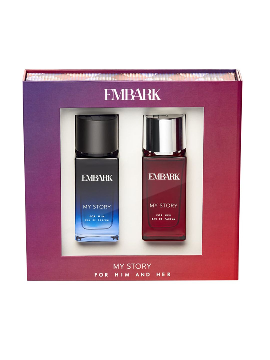 EMBARK Giftset - My Story For Him Eau De Parfum - For Her Eau De Parfum 30 ml Each Price in India