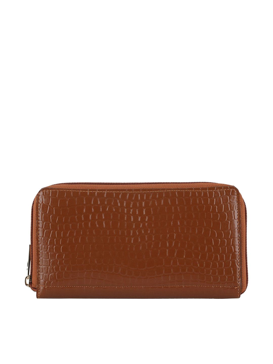 Toteteca Women Tan Textured PU Money Clip Price in India