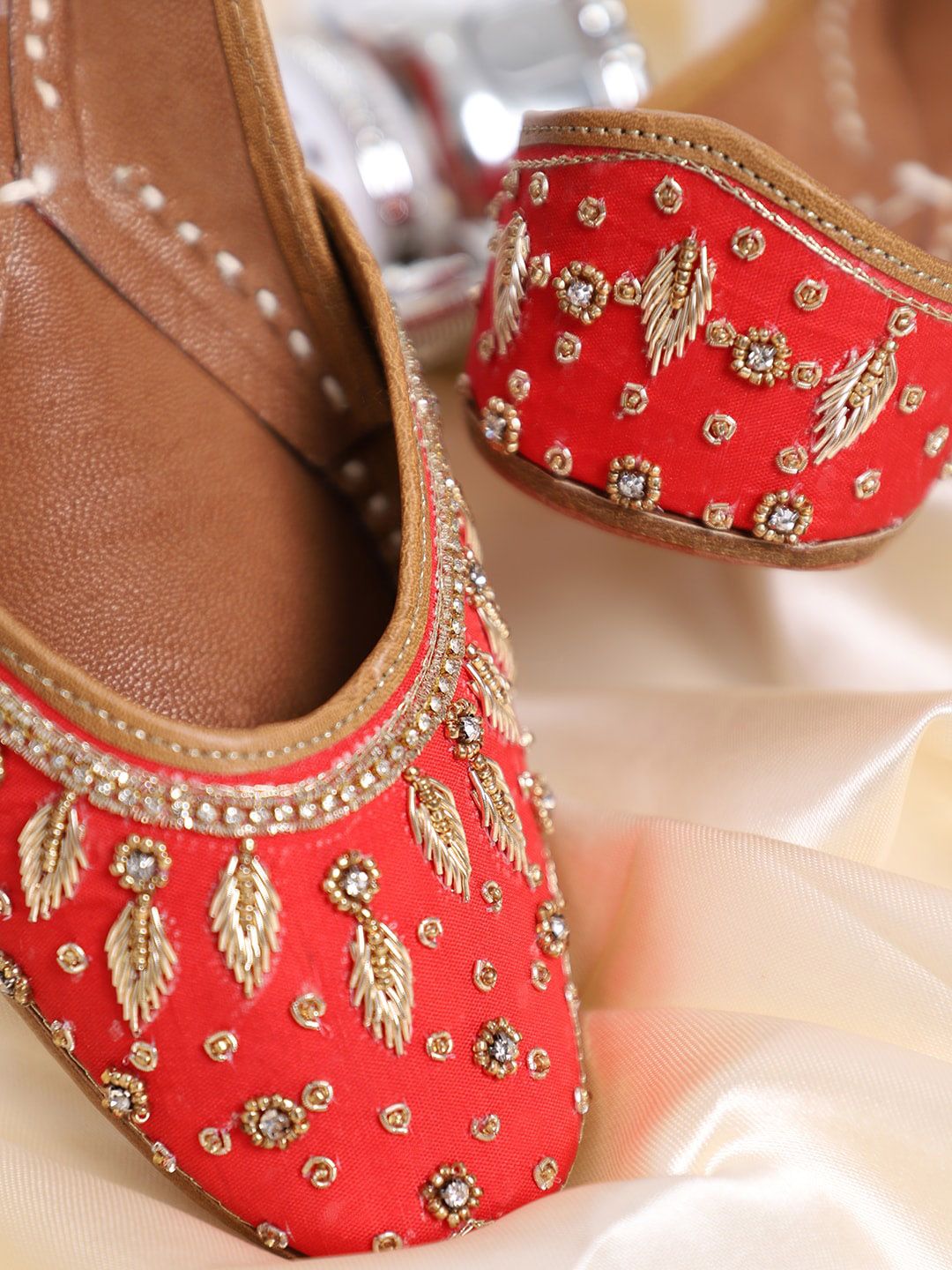 GLAM STORY Women Red Party Flats Price in India