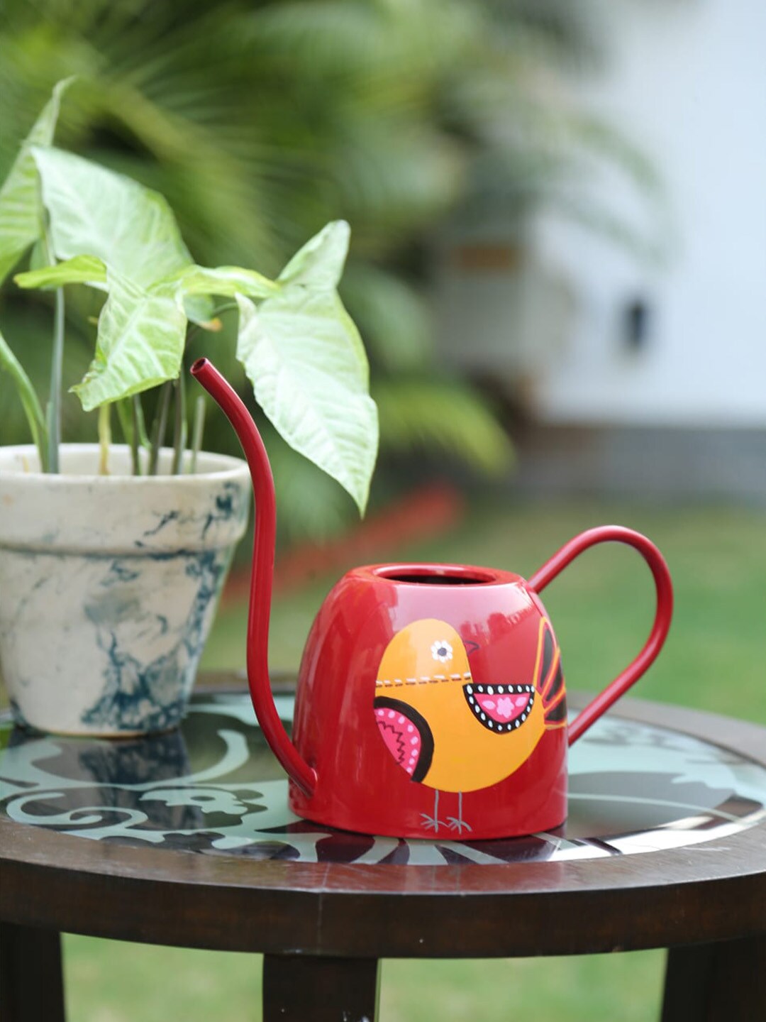 Amoliconcepts Red Bird Design Watering Can Price in India