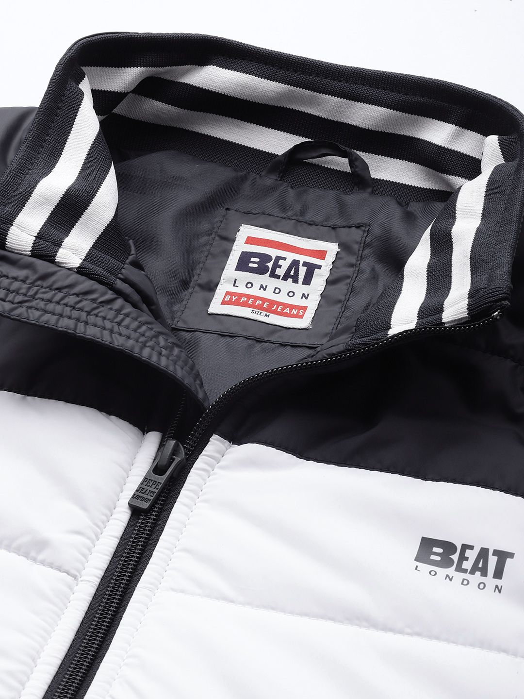 Buy BEAT LONDON by PEPE JEANS Colourblocked Padded Jacket
