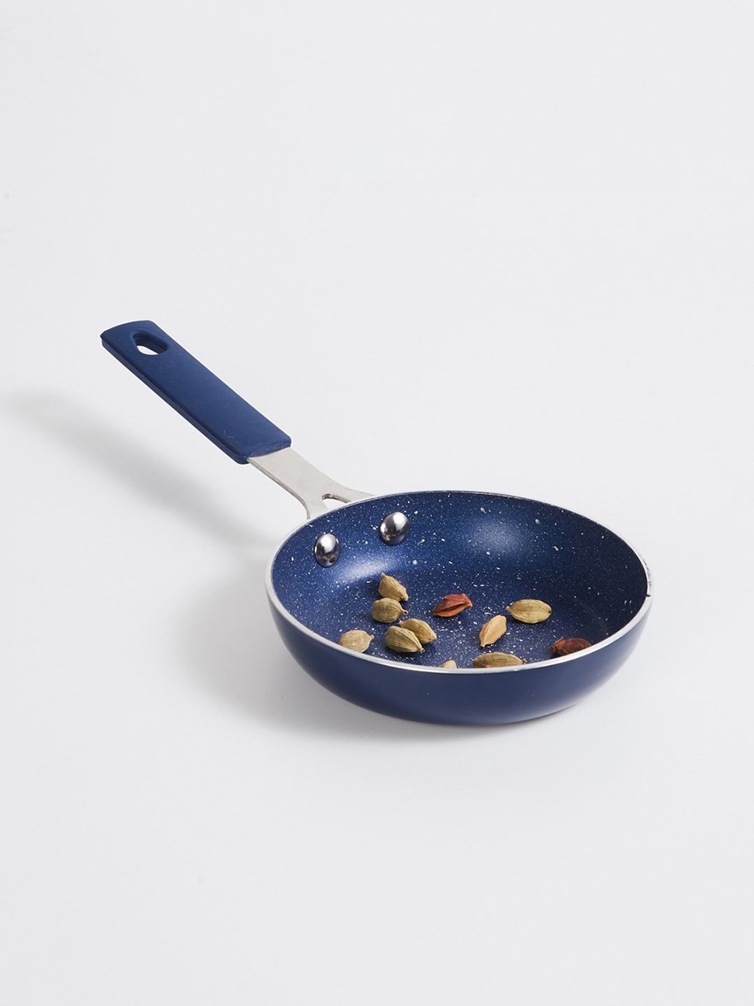 Home Centre  Blue Solid Aluminum Frying Pan Cookware Price in India