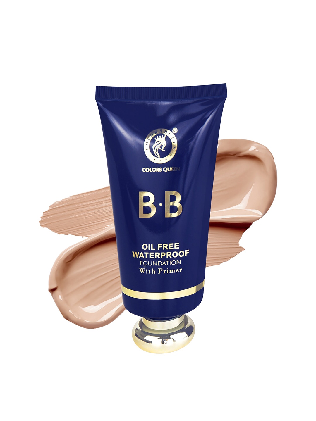 Colors Queen BB Oil Free Water Proof Foundation With Primer 60 ml Price in India
