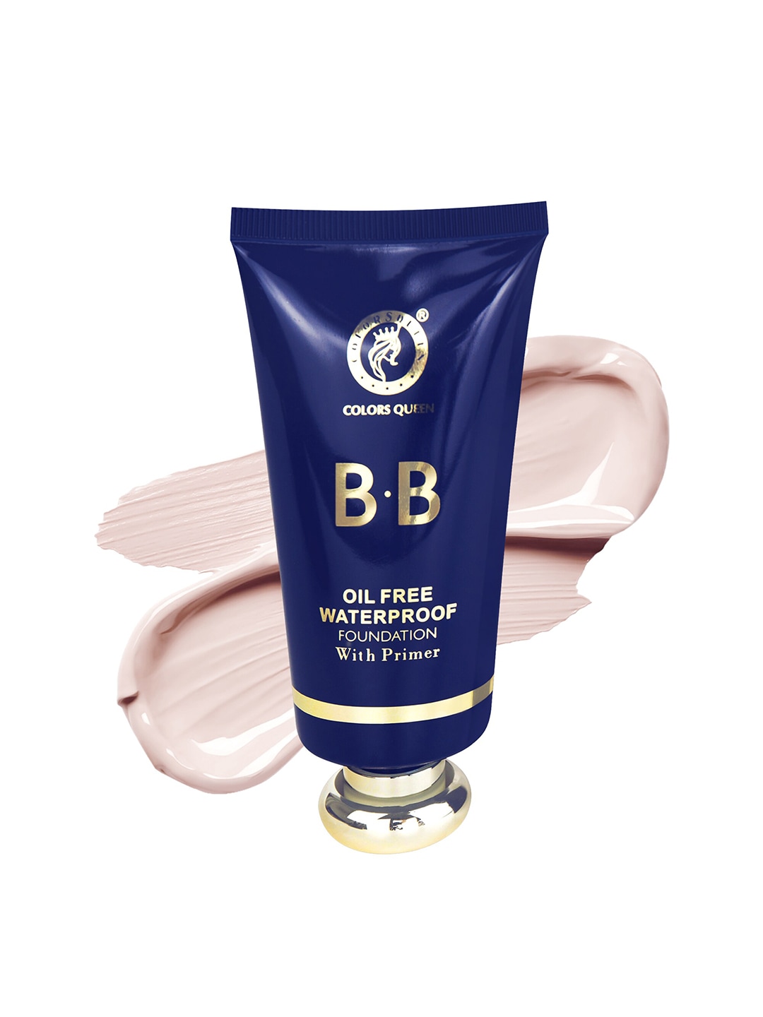 Colors Queen BB Oil Free Water Proof Foundation With Primer 60 ml Price in India