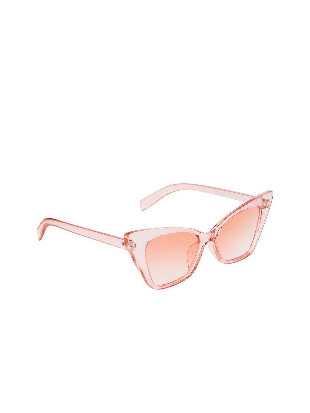 Awestuffs Women Pink Lens & Pink Cat eye Sunglasses with UV Protected Lens Price in India