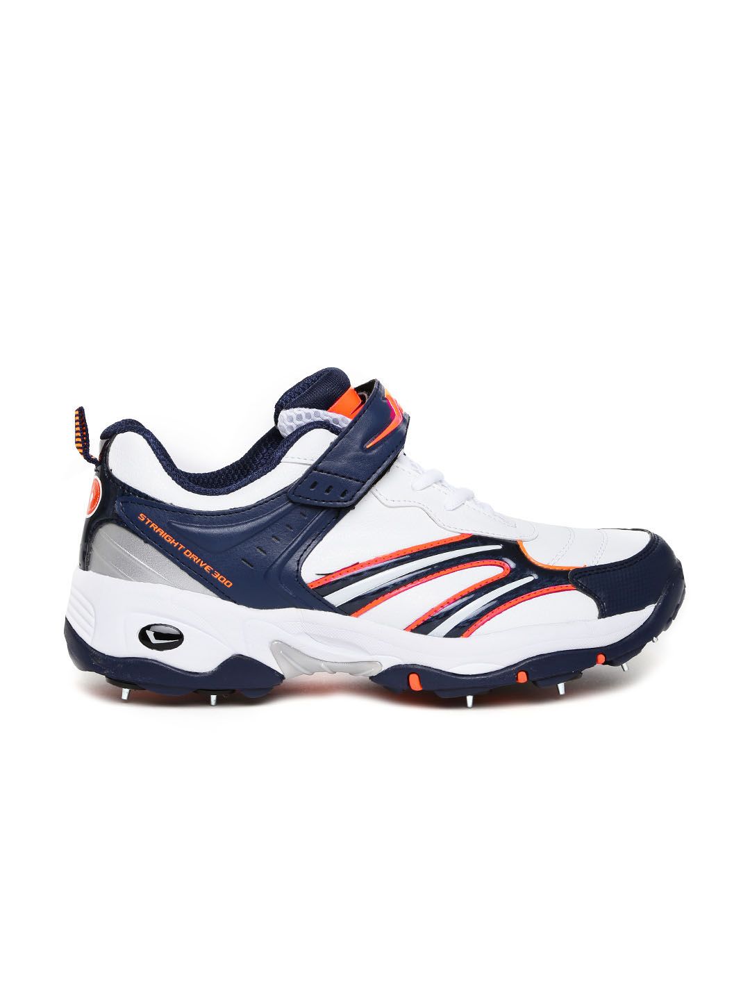 Buy Jazba Men White STRAIGHT DRIVE 300 Cricket Shoes - Sports