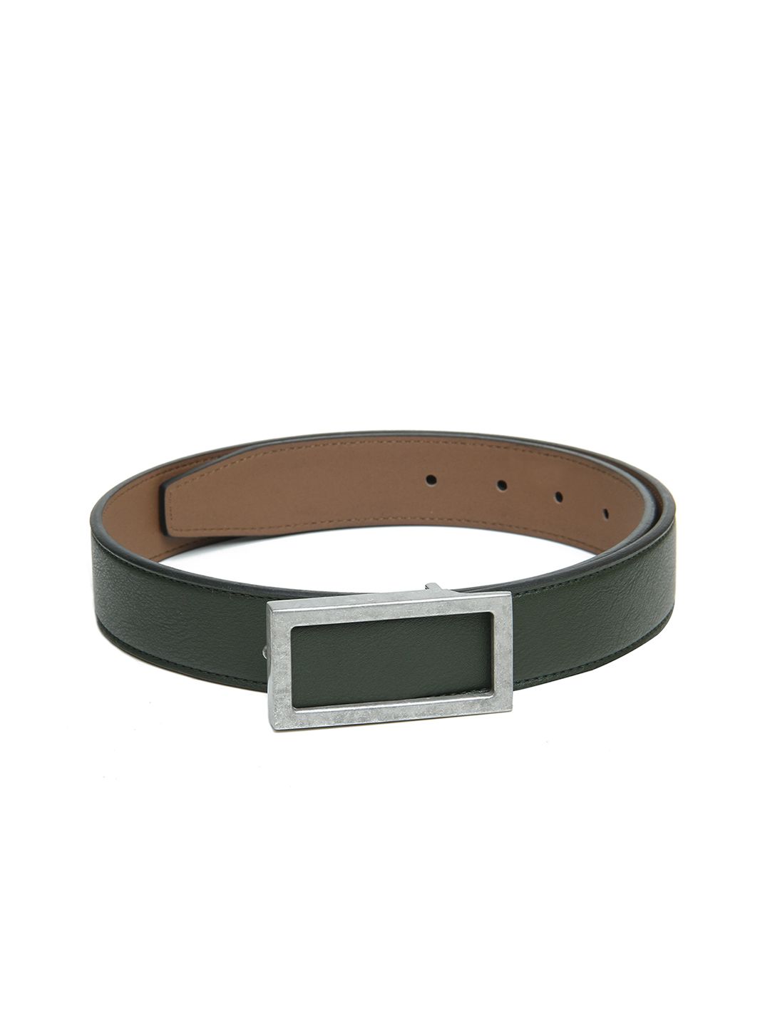 Calvadoss Women Green Textured PU Belt Price in India