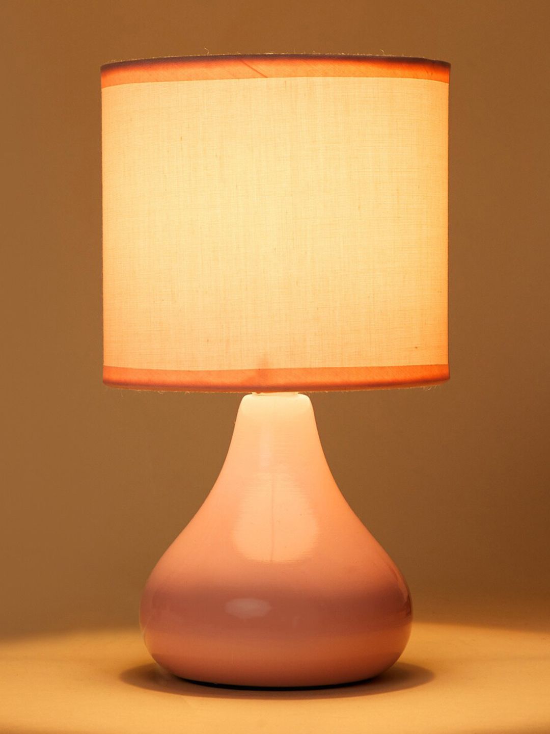 Home Centre Pink Solid Ceramic Table Lamp Price in India