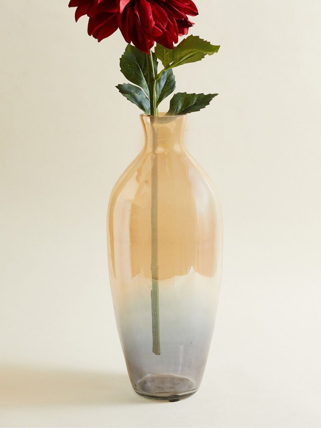 Home Centre Gold & Blue Glass Vase Price in India