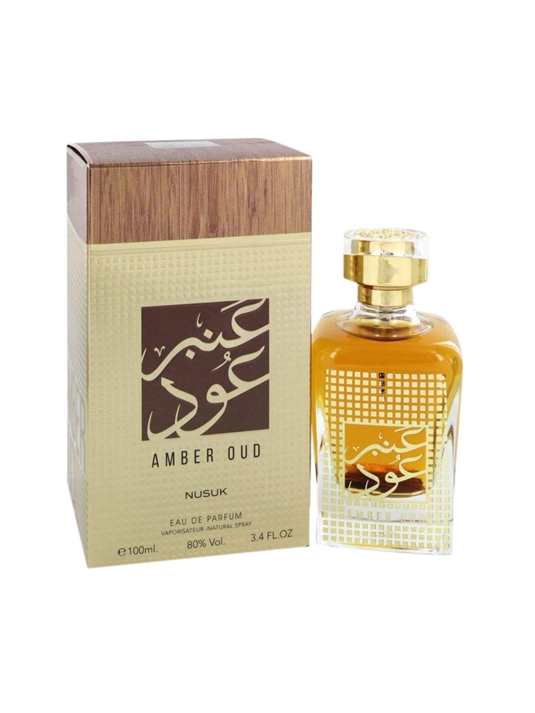 NUSUK Unisex Amber Oud EDP Eau de Parfum 100ml Price in India