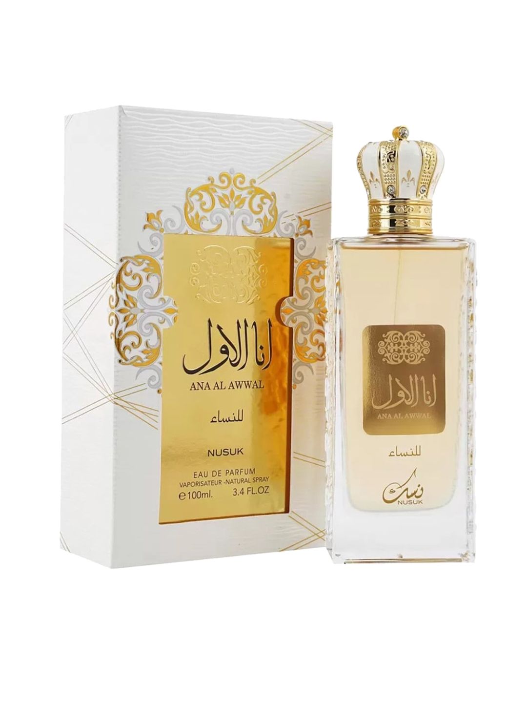 NUSUK Unisex Ana Al Awwal EDP Eau de Parfum -100 ml Price in India