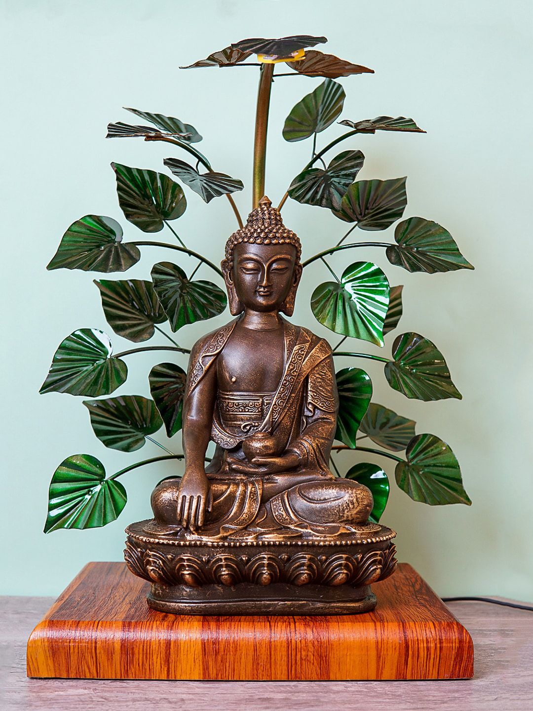 StatueStudio Brown Buddha Showpiece Price in India