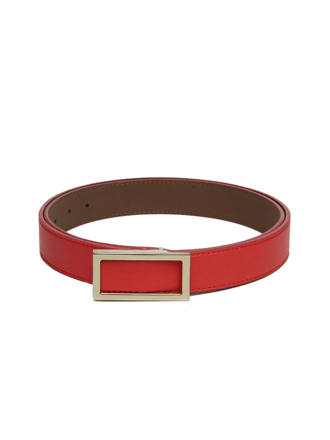 Calvadoss women   Red PU Belt Price in India