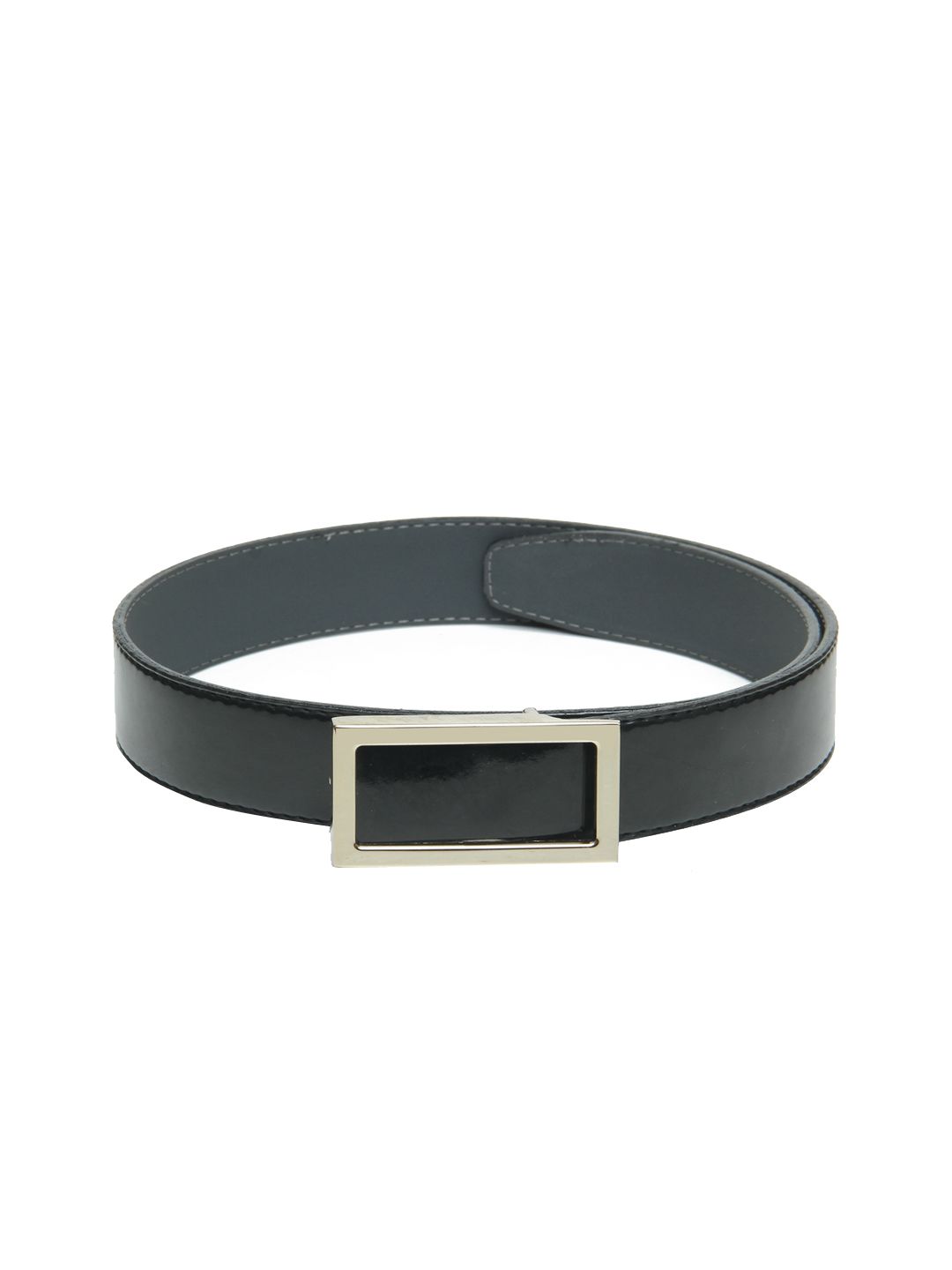 Calvadoss Women Black Solid PU Casual Belt Price in India