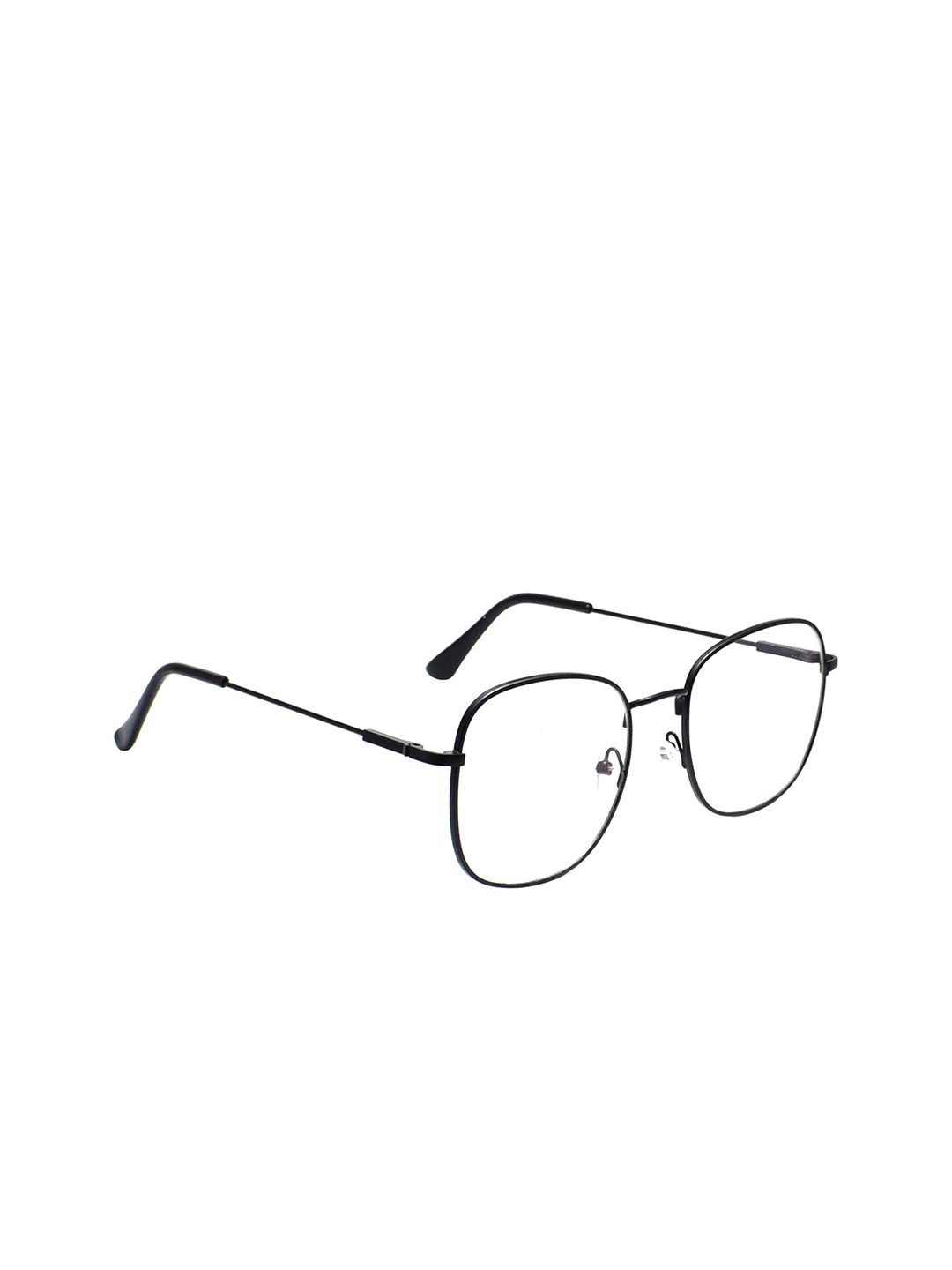 Peter Jones Eyewear Unisex Black & Blue Full Rim Computer Glasses Square Frames 9754B Price in India