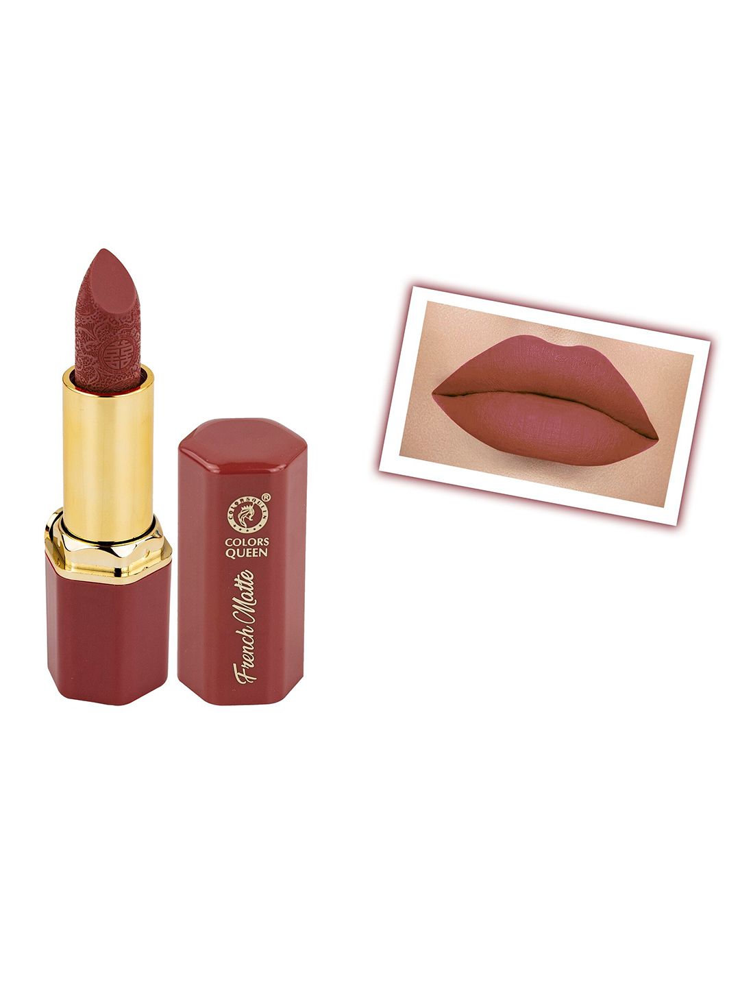 Colors Queen Super Matte Flat Velvet Lipstick - Nude - 7 g Price in India