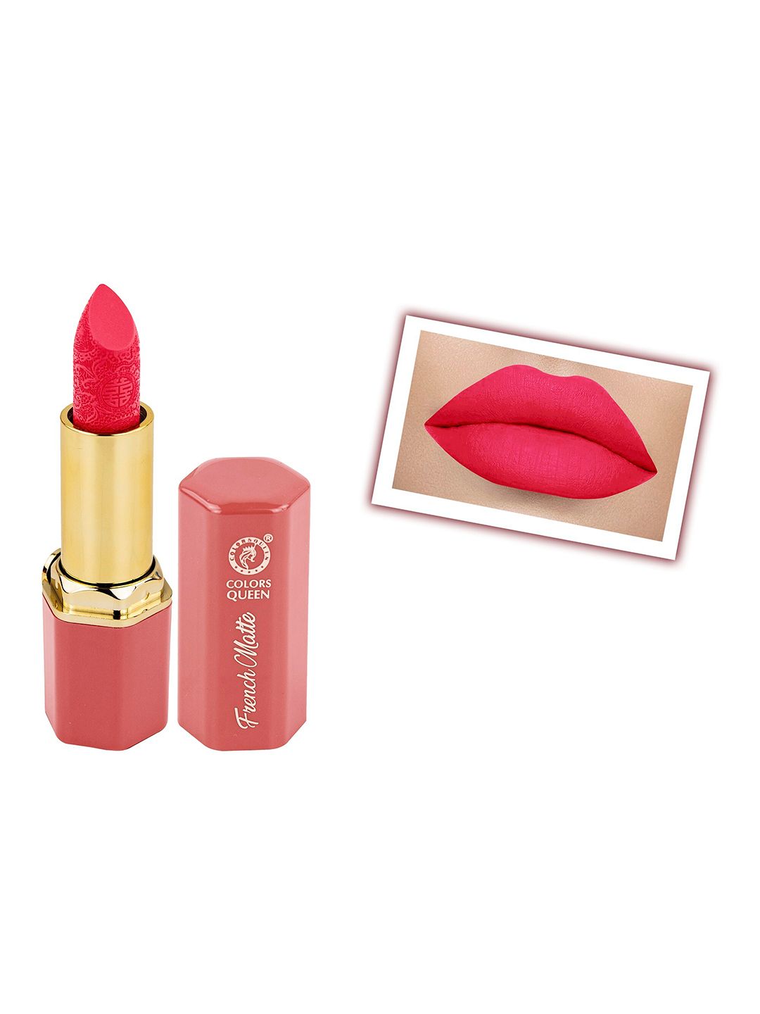 Colors Queen Super Matte Flat Velvet Lipstick - Baby Pink - 7 g Price in India