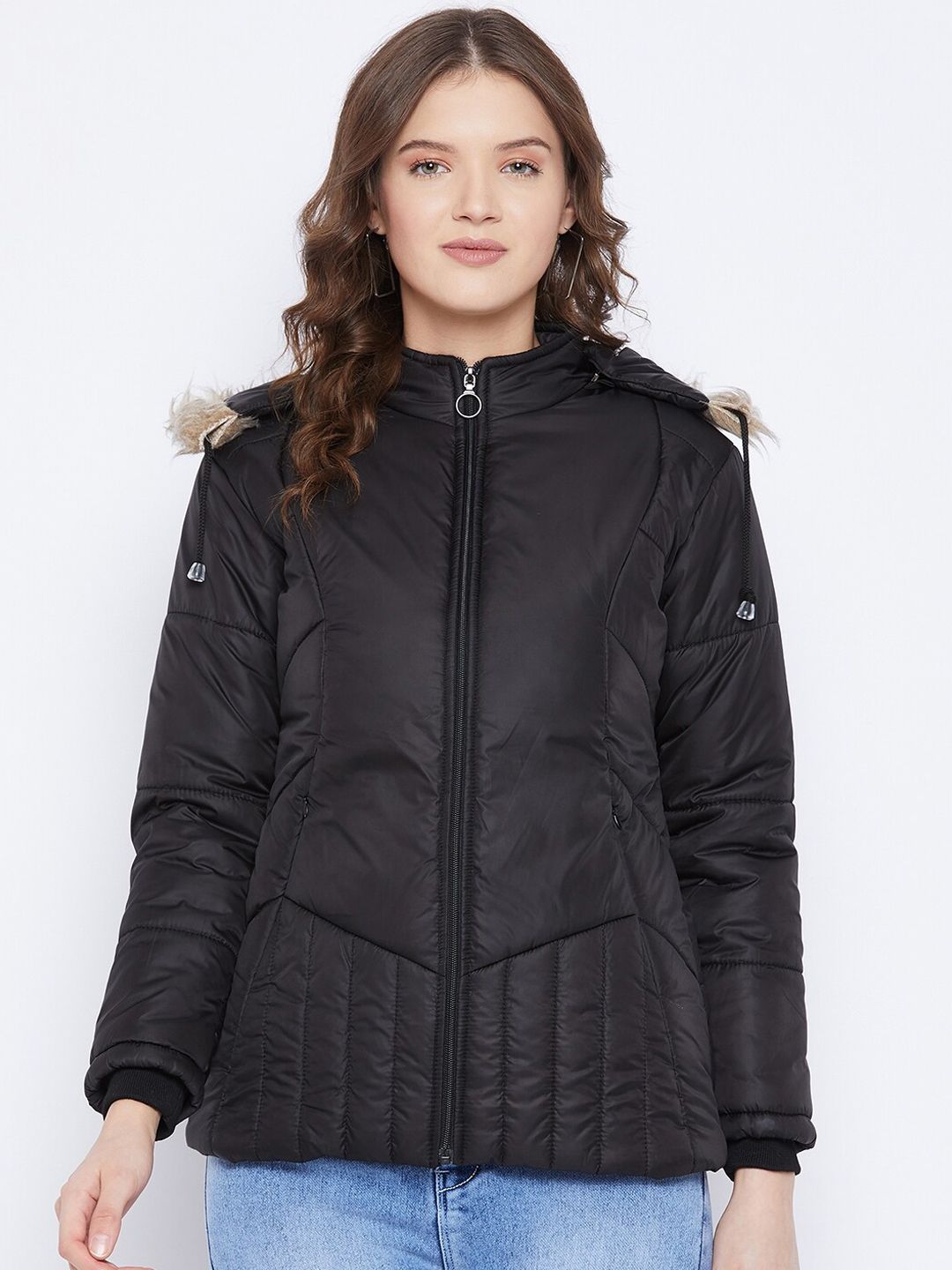 VERO AMORE Women Black Insulator Outdoor Parka Jacket Price in India