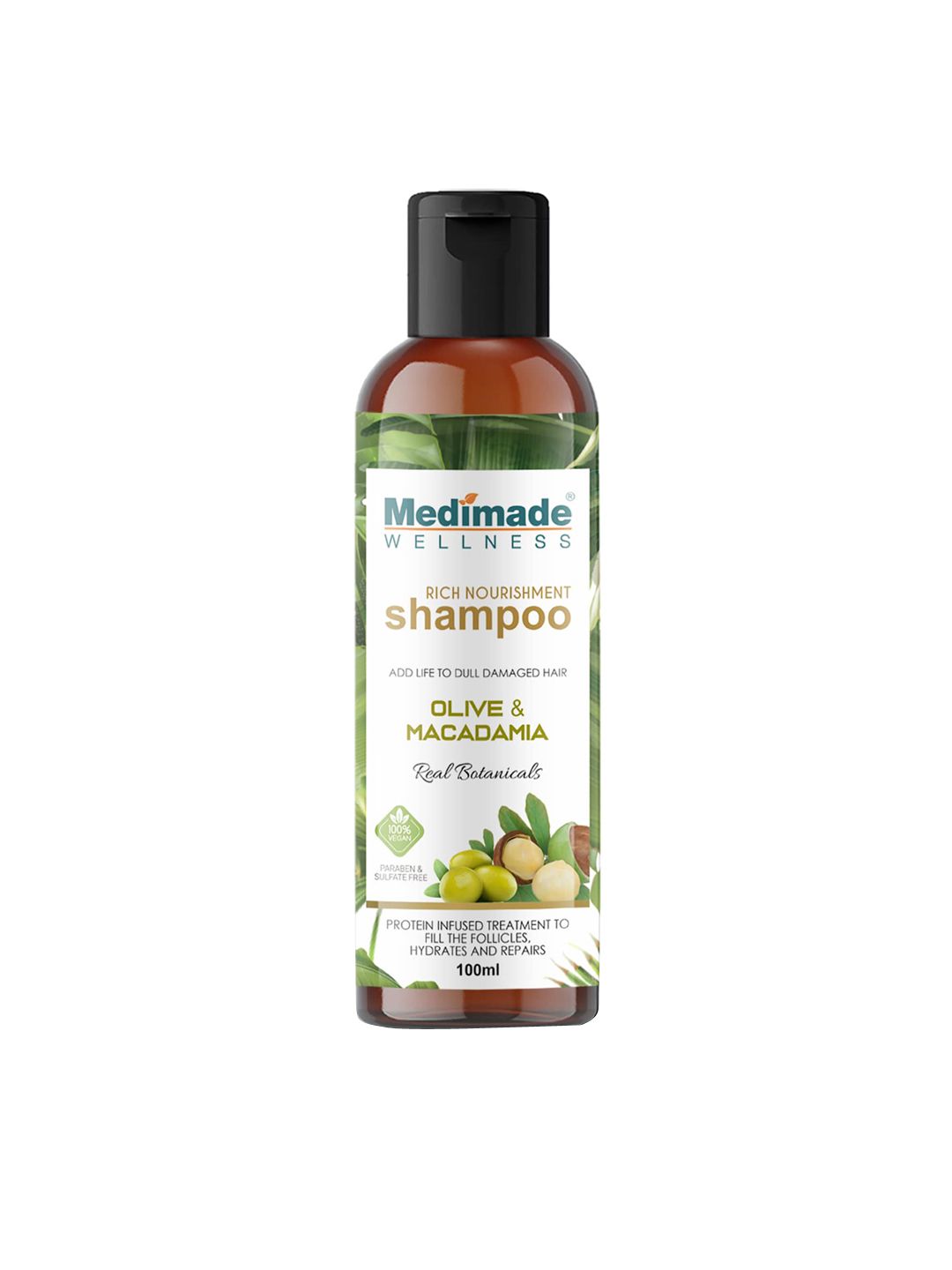 Medimade Olive and Macadamia Shampoo 100ml Price in India