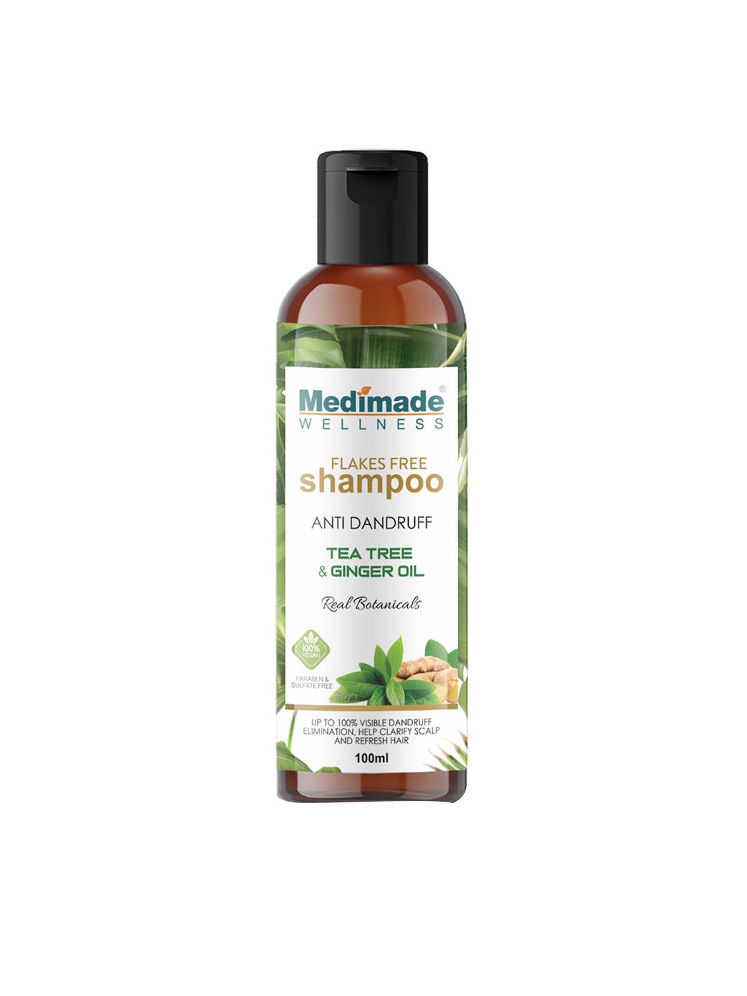 Medimade White Anti Dandruff Shampoo with Tee Tree & Ginger Oil 100ml Price in India