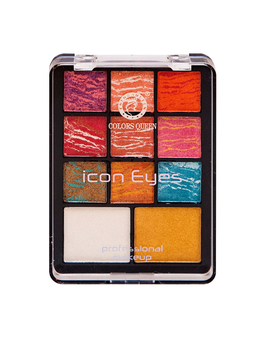 Colors Queen Icon Eyes Professional Make up Eyeshadow and Highlighter Palette 16 gm Price in India