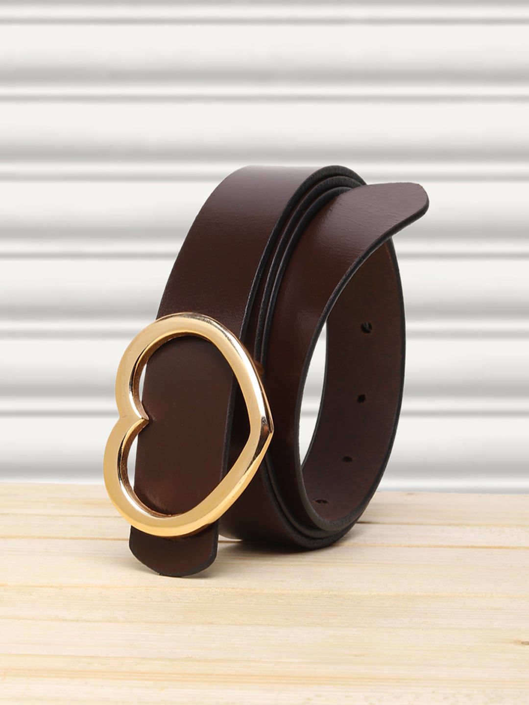 Teakwood Leathers Women Coffee Brown Belts Price in India