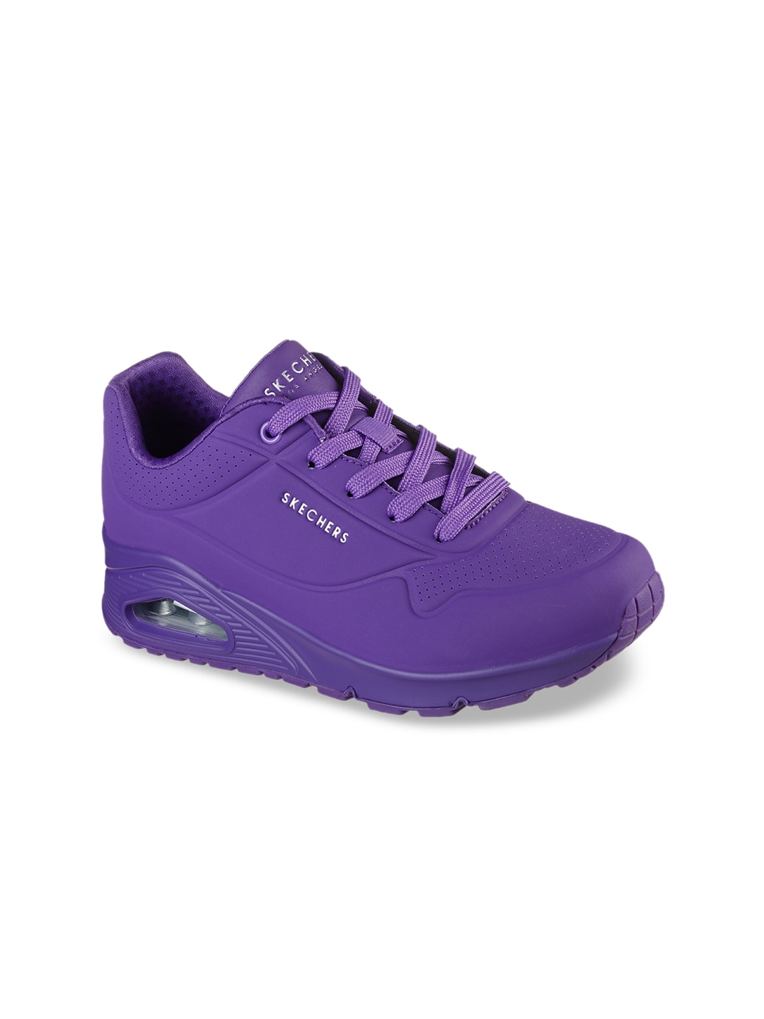 Skechers Women Purple Lace-Up Everyday Sneakers Price in India