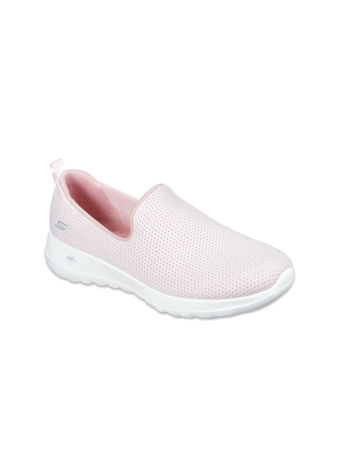 Skechers Women Pink Mesh Walking Non-Marking Shoes Price in India