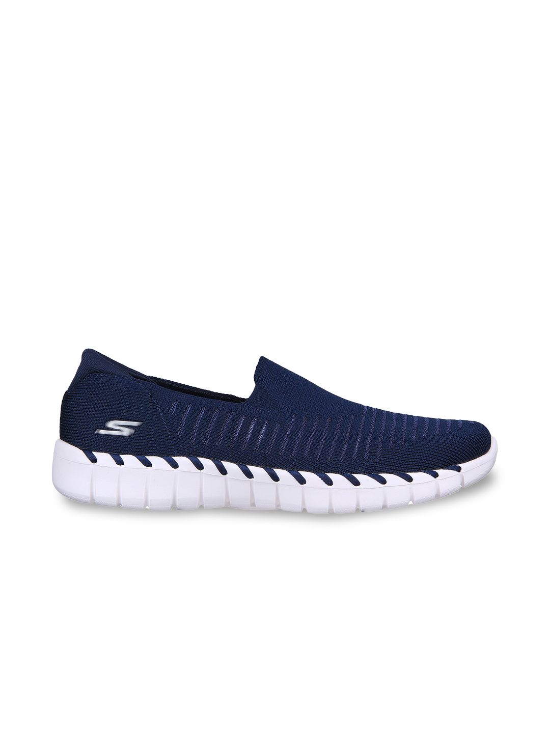 Skechers Women Navy Blue Sports Shoes Price in India