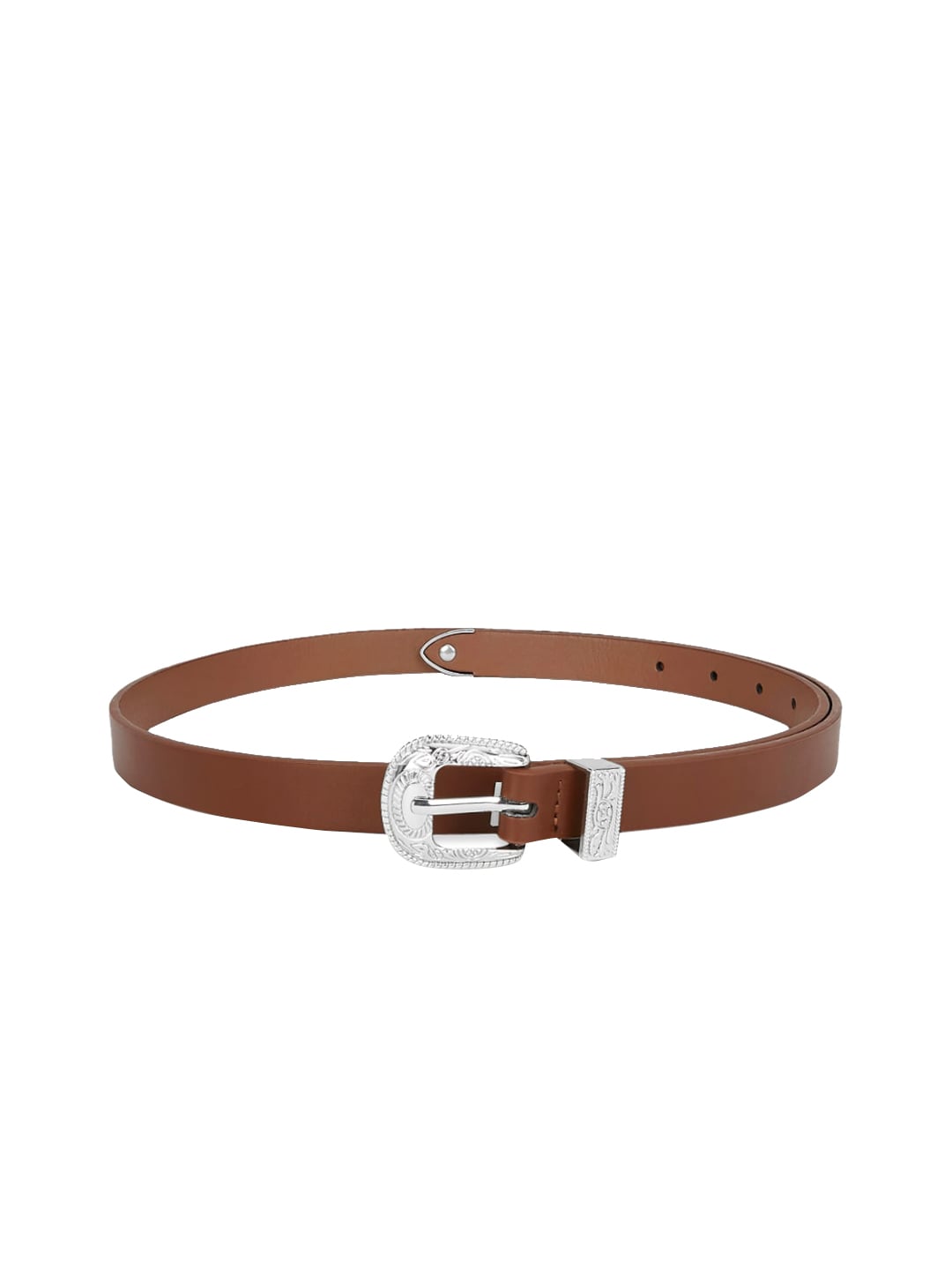 Forever Glam by Pantaloons Women Brown PU Belt Price in India