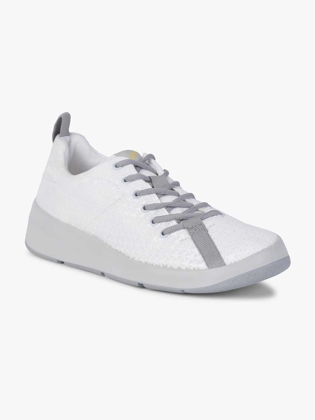 plaeto Unisex Off White & Grey Sneakers Price in India